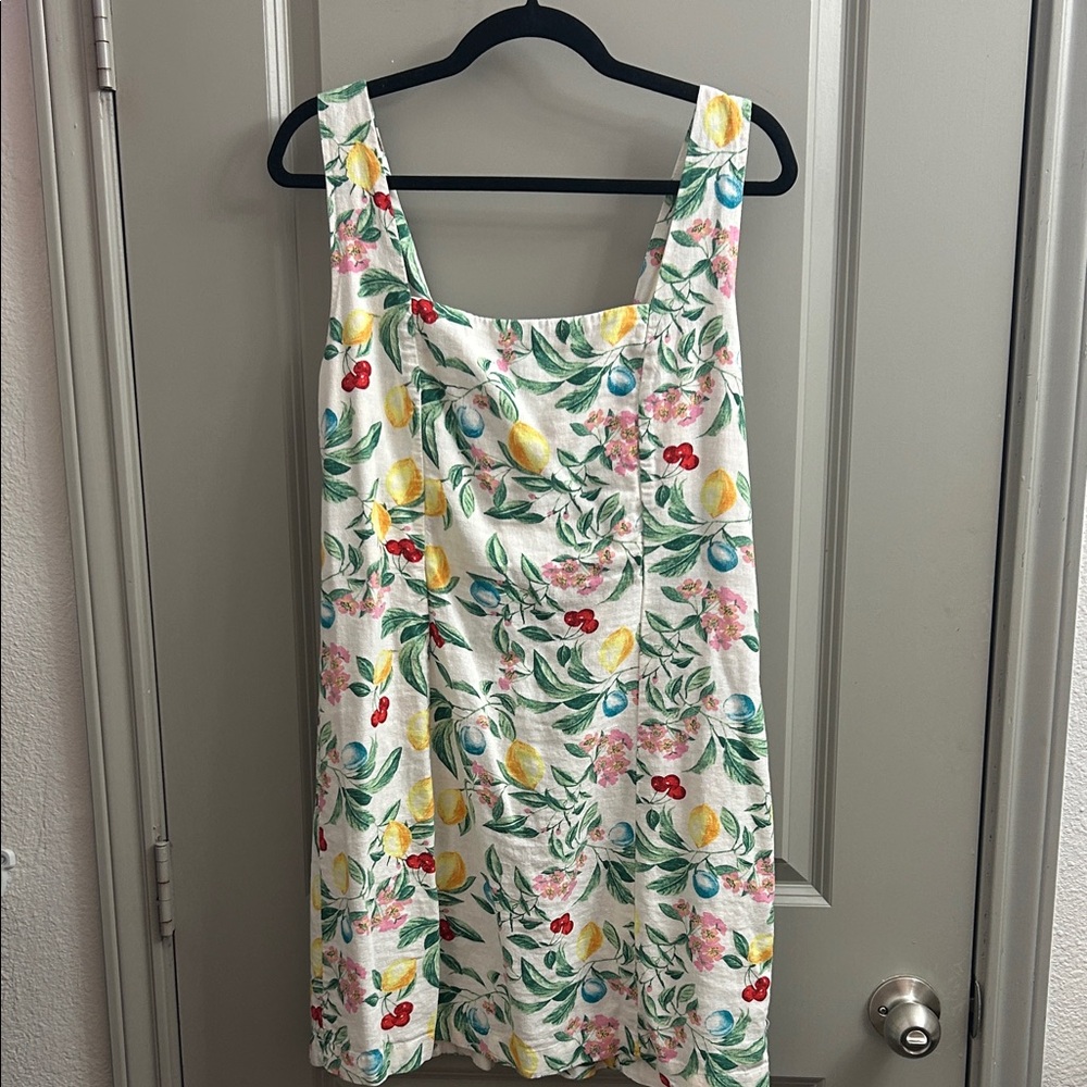 Old Navy Lemon and Cherry Print Mini Dress